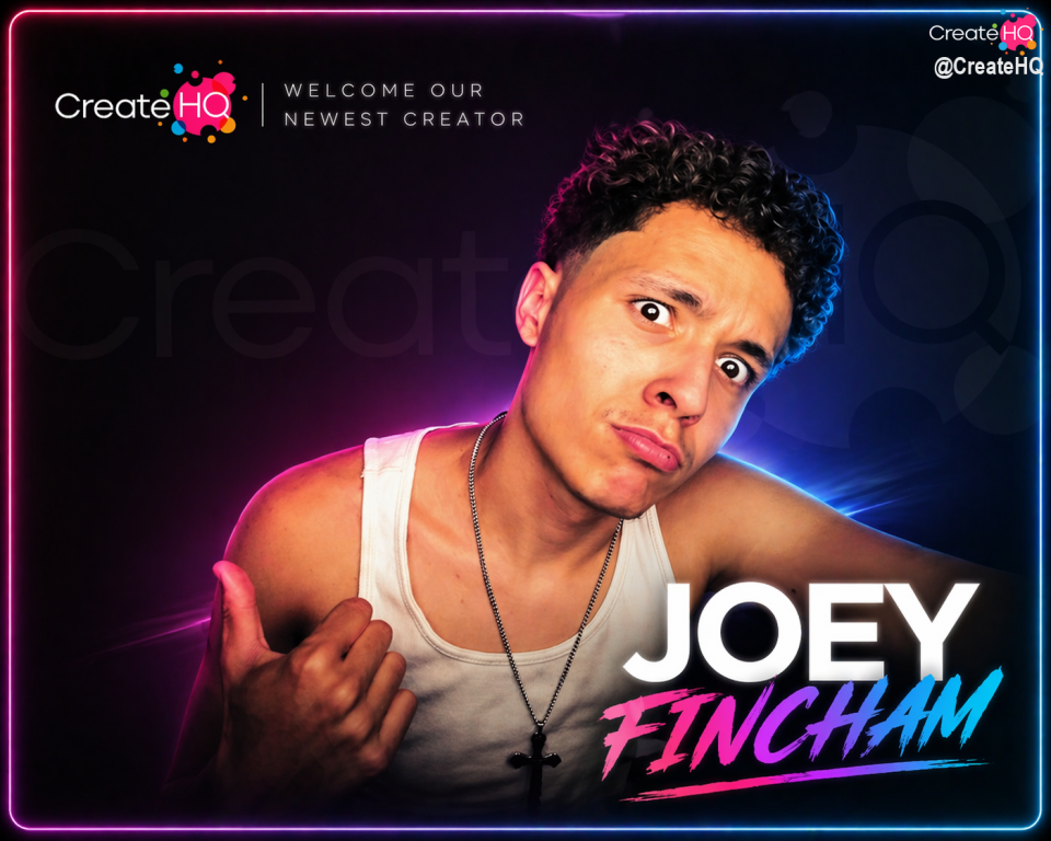 🚨 WELCOME OUR NEWEST CREATOR 🚨

Everyone go show some love to Joey Fincham 👏🔥

This is exactly what CreateHQ is about, real creators, real personalities, and real opportunity to turn content into income 💰

Joey’s bringing energy, creativity, and authenticity… and now he’s building something that’s actually HIS. No algorithms holding him back. No gatekeepers. Just direct connection and monetization on his terms.

👉 Go check him out now on CreateHQ
👉 Drop a comment and show support
👉 Tap in early before everyone else does

This is where creators level up. This is where ownership starts.

Welcome to the future of content, Joey. Let’s build 📈
.
.
.
#CreateHQ #NewCreator #CreatorEconomy #SupportCreators #YourContentYourRules